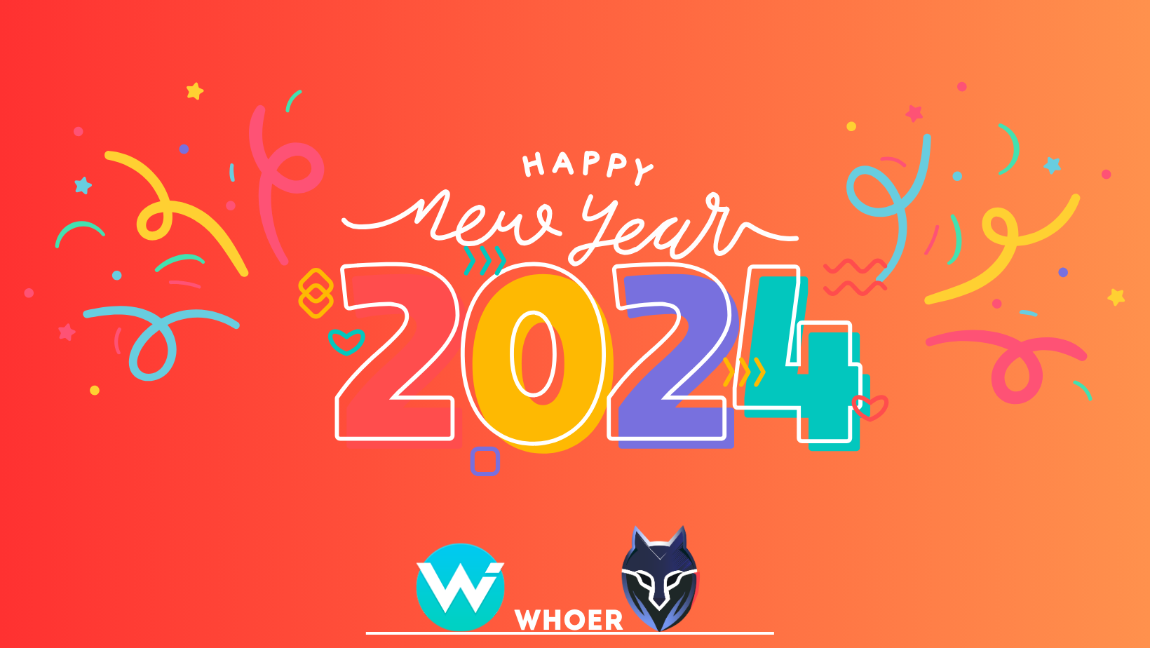 Новогоднее поздравление от Whoer и Wade 